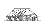 Ranch House Plan Front Elevation - Dogwood Path Ranch Home 170D-0023 - Shop House Plans and More