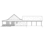 Country House Plan Right Elevation - 170D-0018 - Shop House Plans and More