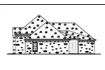 Ranch House Plan Right Elevation - 170D-0019 - Shop House Plans and More