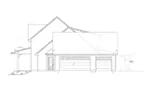 Farmhouse Plan Right Elevation - 170D-0020 - Shop House Plans and More