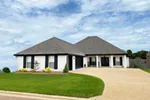 Ranch House Plan Front of Home - 170D-0022 - Shop House Plans and More