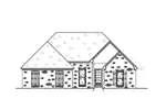 Country French House Plan Front Elevation - 170D-0023 - Shop House Plans and More