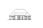 Country French House Plan Rear Elevation - 170D-0023 - Shop House Plans and More