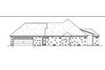 Country French House Plan Right Elevation - 170D-0023 - Shop House Plans and More