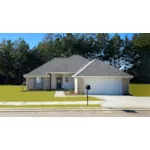 Country French House Plan Front of House 170D-0024