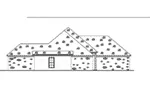 Ranch House Plan Left Elevation - 170D-0024 - Shop House Plans and More