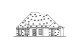 Ranch House Plan Rear Elevation - 170D-0024 - Shop House Plans and More