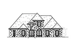 Luxury House Plan Front Elevation - 170D-0025 - Shop House Plans and More