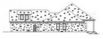 Acadian House Plan Left Elevation - Valhalla Southern Home 170D-0027 - Shop House Plans and More