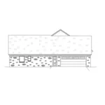 Mountain House Plan Left Elevation - 170D-0031 - Shop House Plans and More