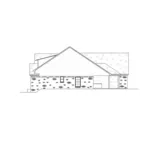 Mountain House Plan Right Elevation - 170D-0031 - Shop House Plans and More