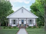 Acadian House Plan Front of Home - 170D-0035 | House Plans and More