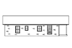 Acadian House Plan Left Elevation - 170D-0035 | House Plans and More