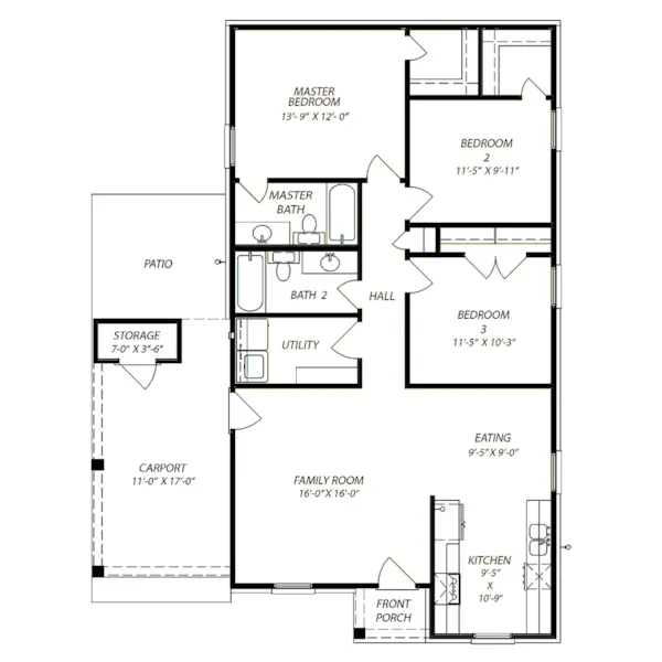Floor Plan - 170D-0045