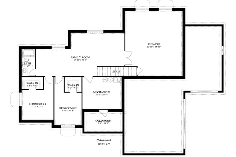 Country House Plan Optional Lower Level - Adamson Craftsman Home 172D-0001 - Search House Plans and More