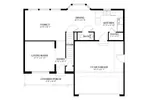 Rustic House Plan First Floor - Alder Country Home 172D-0003 - Search House Plans and More