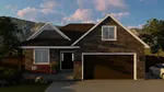 Traditional House Plan Front of House 172D-0005