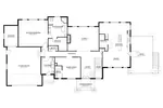 Farmhouse Plan First Floor - Anderson Bay Craftsman Home 172D-0006 - Search House Plans and More