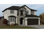 European House Plan Front Photo 03 - Andersons European Home 172D-0007 - Search House Plans and More