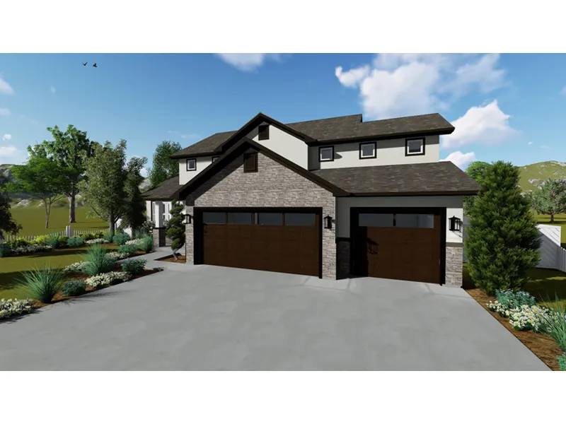 European House Plan Front Photo 03 - Ashley Valley Two-Story Home 172D-0009 - Search House Plans and More