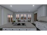 Ranch House Plan Kitchen Photo 01 - Auman Ranch Home 172D-0011 - Search House Plans and More