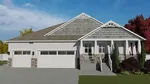 Cabin & Cottage House Plan Front of Home - Aurora Lane Craftsman Home 172D-0012 - Search House Plans and More