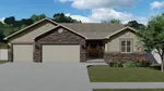 Rustic House Plan Front of House 172D-0013