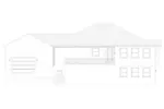 Country House Plan Rear Elevation - Barnett Lane Rustic Home 172D-0016 - Search House Plans and More