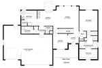 Craftsman House Plan First Floor - Bell Modern Farmhouse 172D-0018 - Search House Plans and More