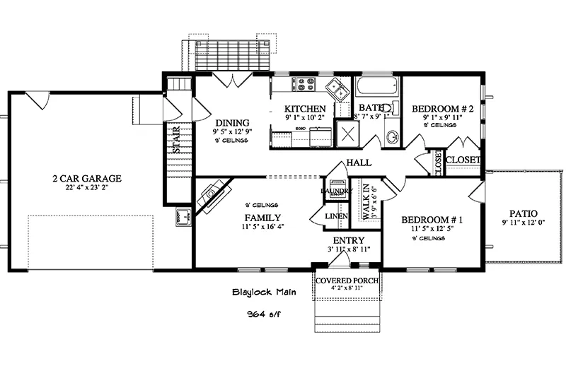 Country French House Plan First Floor - Blaylock Cottage Home 172D-0020 - Search House Plans and More