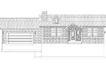 Country French House Plan Front Elevation - Blaylock Cottage Home 172D-0020 - Search House Plans and More