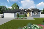 Country House Plan Front of House 172D-0020