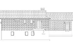 Country French House Plan Rear Elevation - Blaylock Cottage Home 172D-0020 - Search House Plans and More