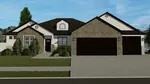 Traditional House Plan Front of House 172D-0021