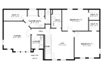 Country House Plan Second Floor - 172D-0022 - Shop House Plans and More