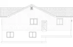 Traditional House Plan Left Elevation - Brynn Ranch Home 172D-0023 - Search House Plans and More