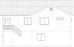 Traditional House Plan Rear Elevation - Brynn Ranch Home 172D-0023 - Search House Plans and More