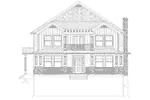 Craftsman House Plan Front Elevation - Calders Cottage Craftsman Home 172D-0024 - Search House Plans and More