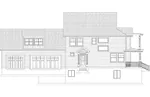 Craftsman House Plan Left Elevation - Calders Cottage Craftsman Home 172D-0024 - Search House Plans and More