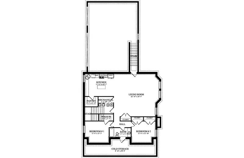 Craftsman House Plan Optional Lower Level - Calders Cottage Craftsman Home 172D-0024 - Search House Plans and More