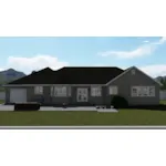 Ranch House Plan Rear Photo 02 - Cleverley Craftsman Home 172D-0029 - Search House Plans and More