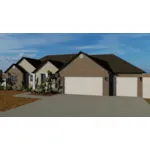 Ranch House Plan Front Image - Howlett Lane Ranch Home 172D-0042 - Search House Plans and More