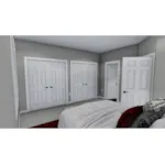 Bedroom Photo 02 - Van Wagoner Ranch Home 172D-0051 - Shop House Plans and More