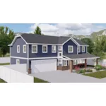 Craftsman House Plan Front Photo 03 - 172D-0057 - Shop House Plans and More