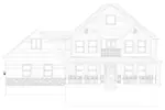 Craftsman House Plan Front Elevation - Lesa Craftsman Farmhouse 172D-0059 | House Plans and More