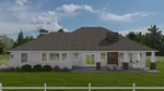 Arts & Crafts House Plan Rear Photo 01 - Olney Craftsman Home 172D-0060 | House Plans and More