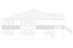 Ranch House Plan Left Elevation - 172D-0067 | House Plans and More