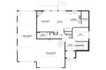 Tudor House Plan First Floor - 172D-0069 | House Plans and More