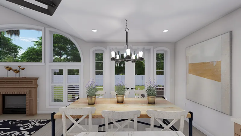 Florida House Plan Dining Room Photo 01 - 172D-0071 | House Plans and More