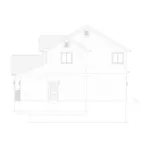 Ranch House Plan Right Elevation - Ashley Two-Story Home 172D-0077 | House Plans and More